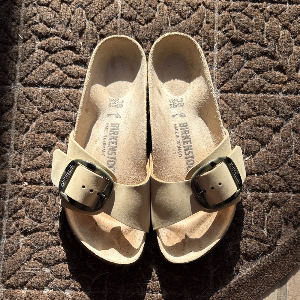 Birkenstock Madrid Big Buckle sandals 38 narrow